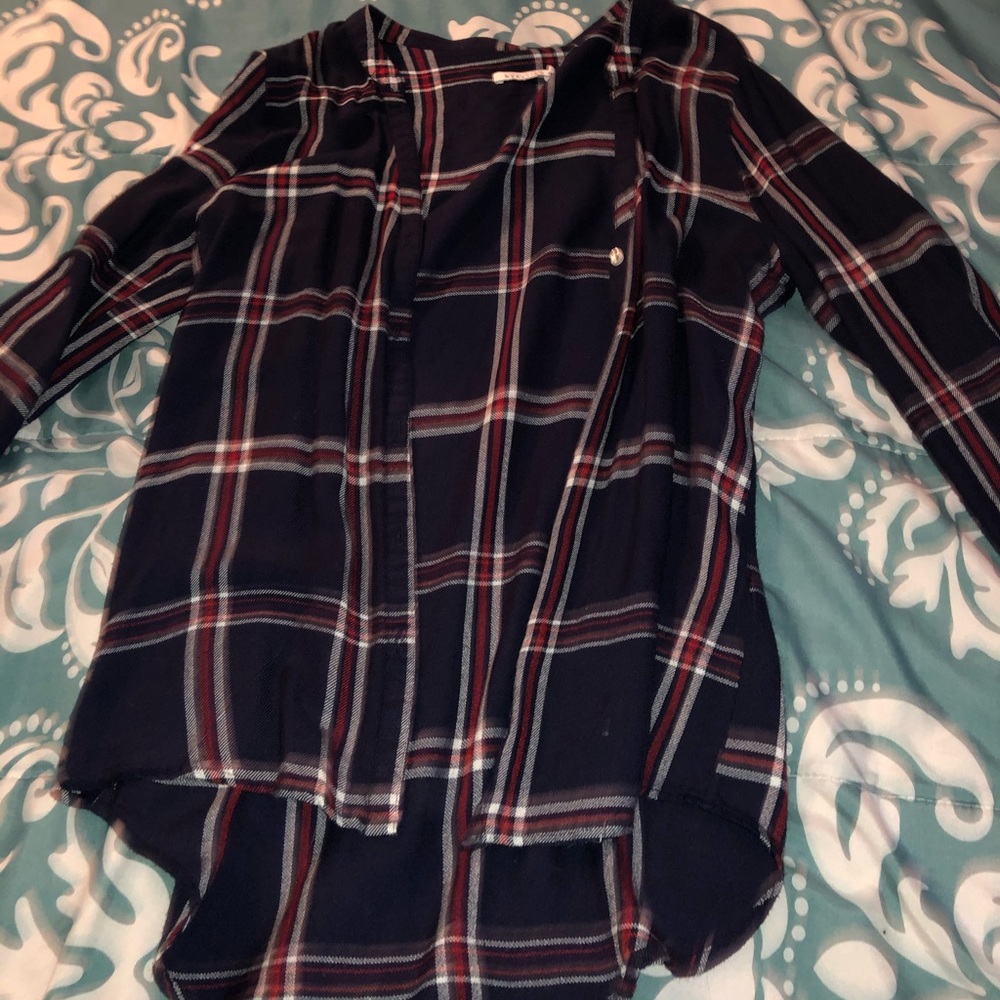 Blue & Red Flannel
